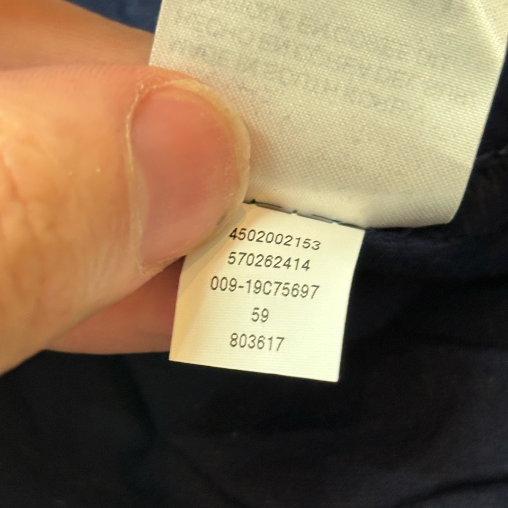 Chicos Navy & Light Blue Super Soft Top - Picture 7 of 16
